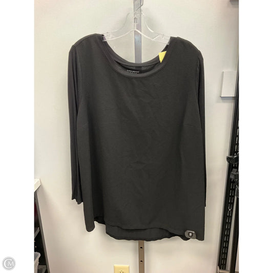 Top Long Sleeve By Lane Bryant In Black, Size: 14
