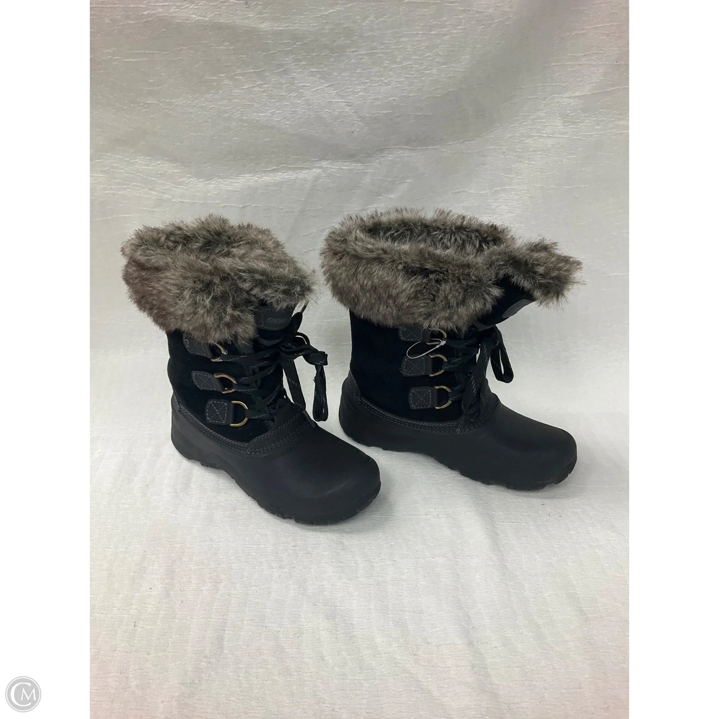 Boots Snow By Khombu In Black, Size: 7