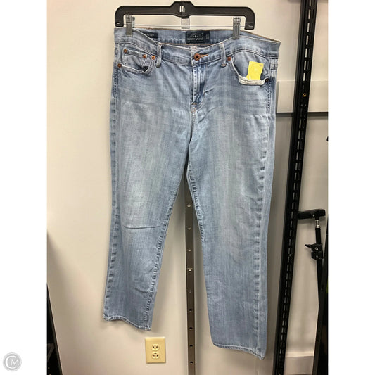 Jeans Boot Cut By Lucky Brand In Blue Denim, Size: 14