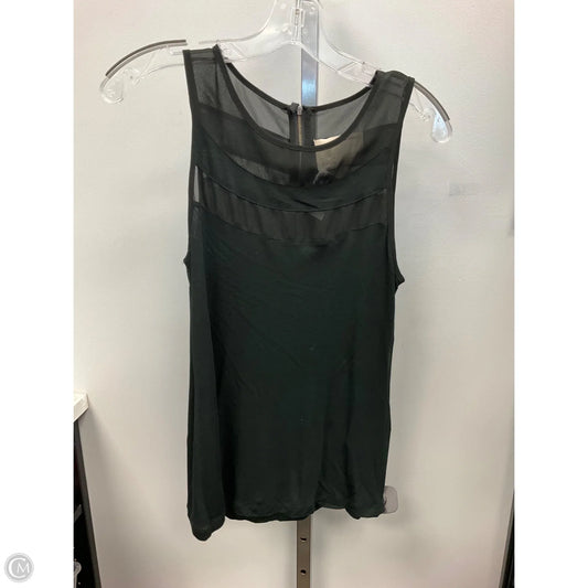 Top Sleeveless By Banana Republic In Black, Size: S