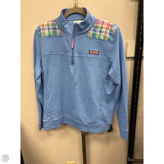 Top Long Sleeve By Vineyard Vines In Blue, Size: L