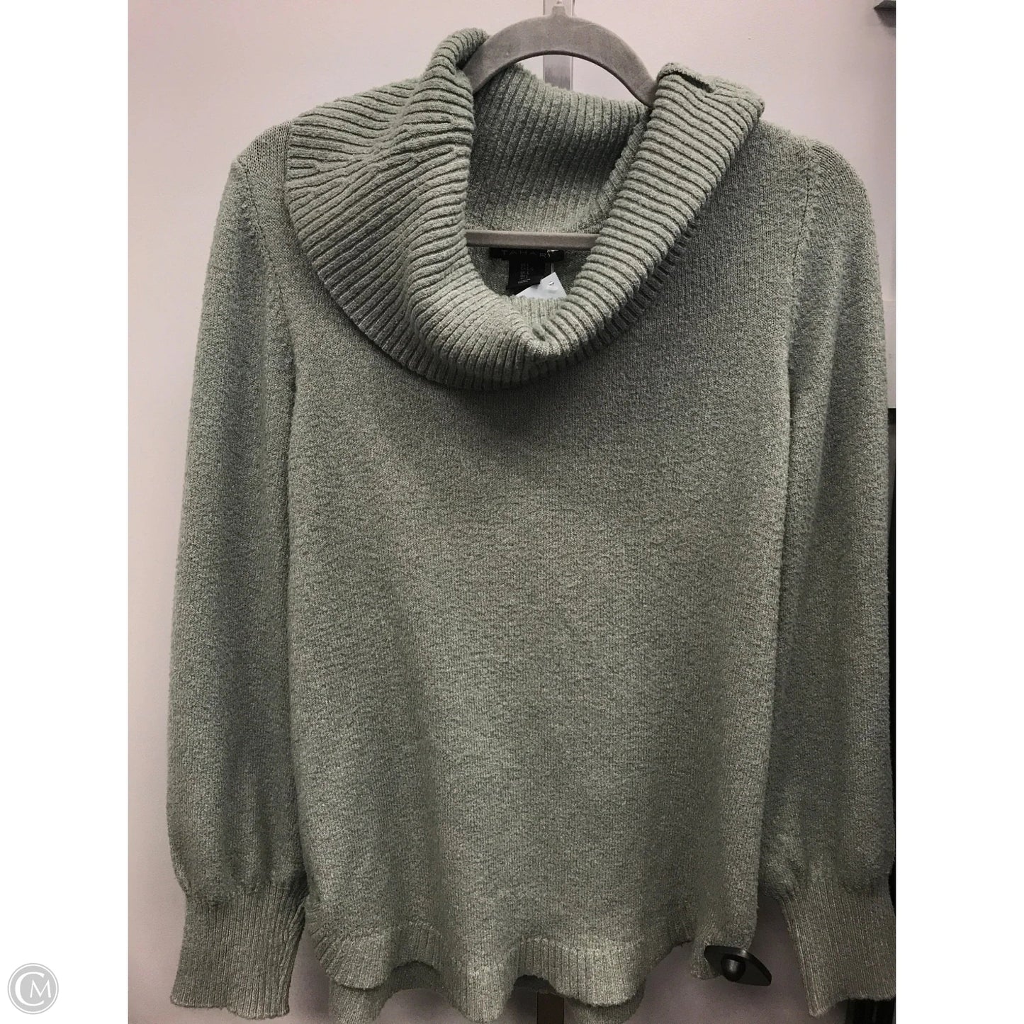 Sweater By Tahari In Green, Size: L