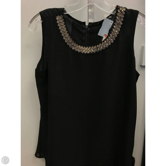 Top Sleeveless By Zac And Rachel In Black, Size: M