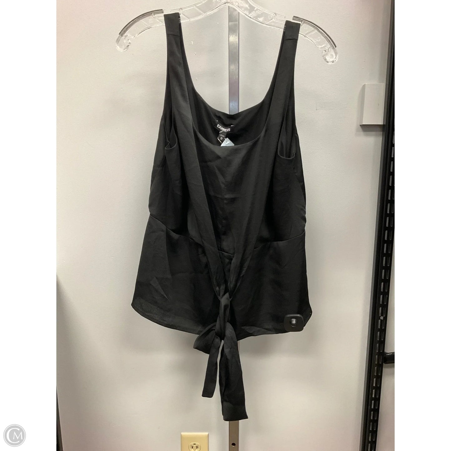 Top Sleeveless By Express In Black, Size: M