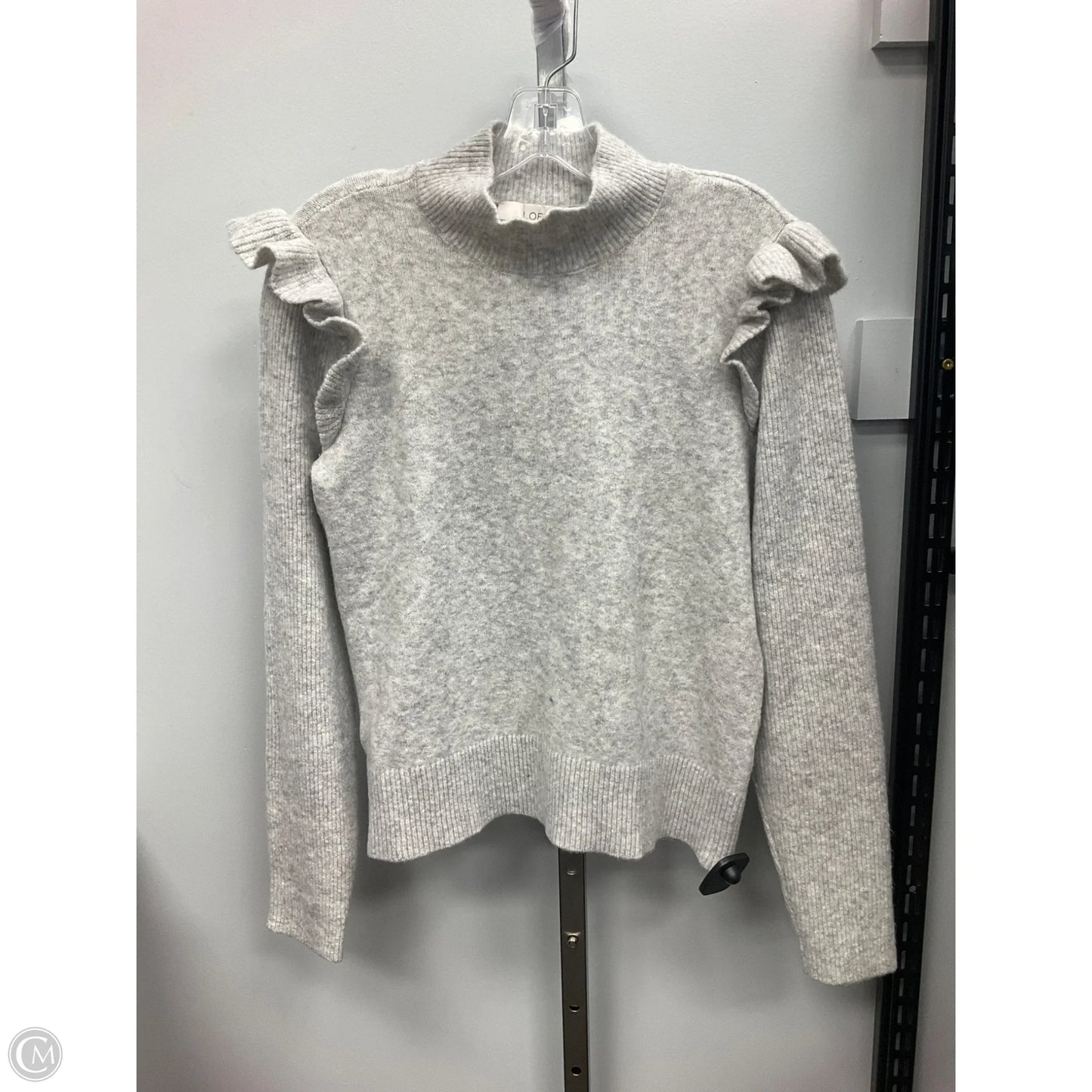 Sweater By Loft In Grey, Size: S