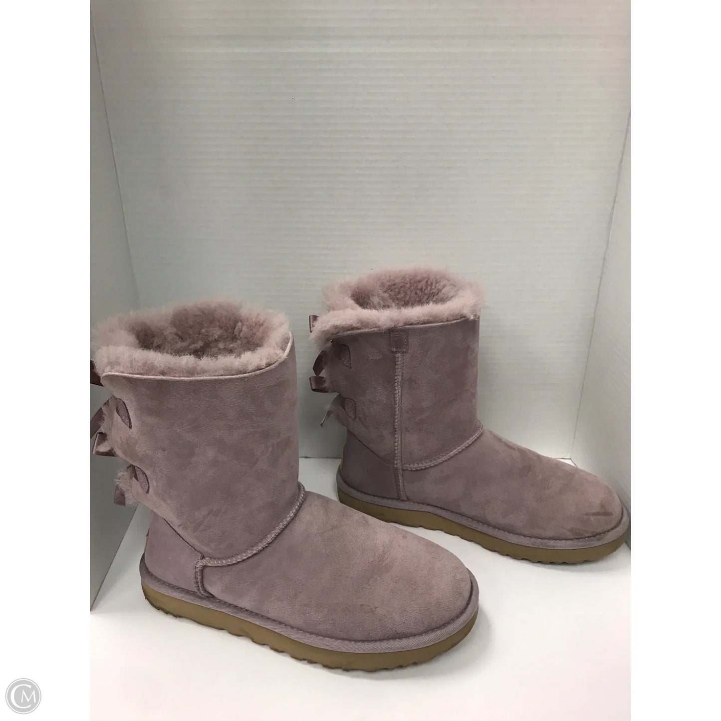 Boots Designer By Ugg In Purple, Size: 9