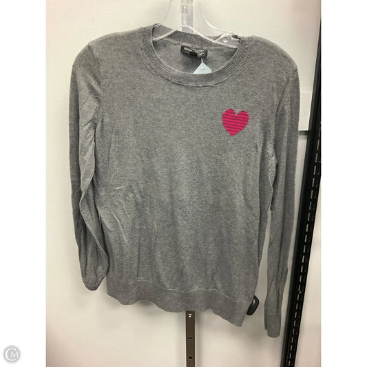 Top Long Sleeve By Banana Republic In Grey, Size: M