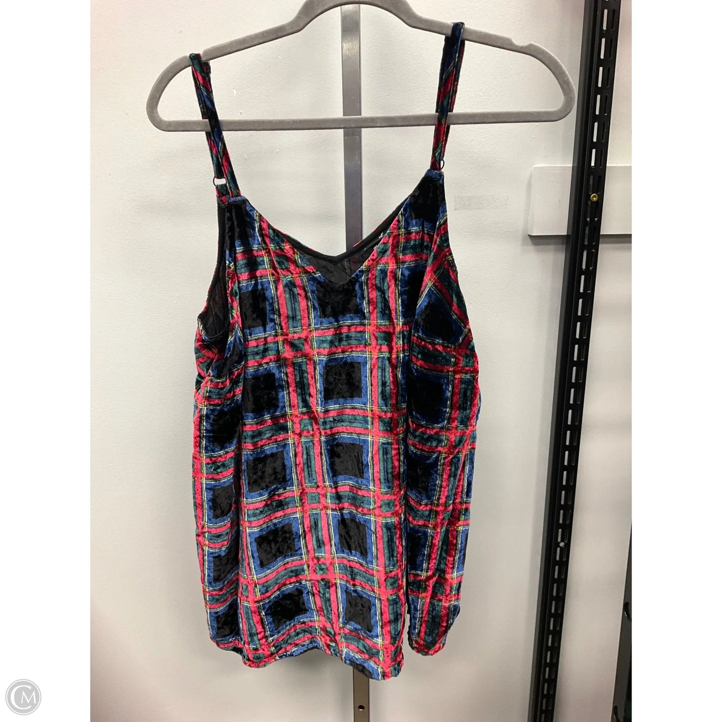 Top Cami By Torrid In Plaid Pattern, Size: Xxl
