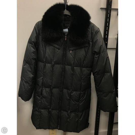 Coat Puffer & Quilted By Anne Klein In Black, Size: M