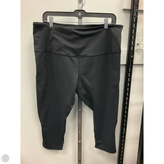 Athletic Leggings By Zella In Black, Size: Xxl