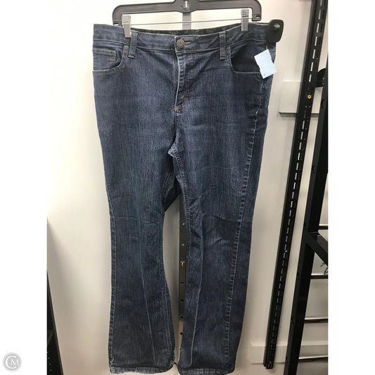Jeans Wide Leg By Merona In Blue Denim, Size: 16
