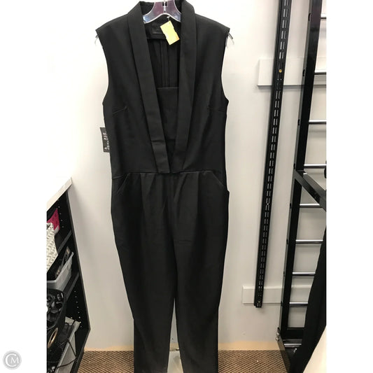 Jumpsuit Designer By Karl Lagerfeld In Black, Size: 16