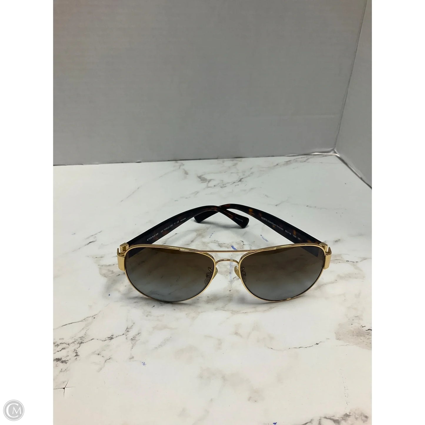 Sunglasses Designer By Coach, Size: Medium