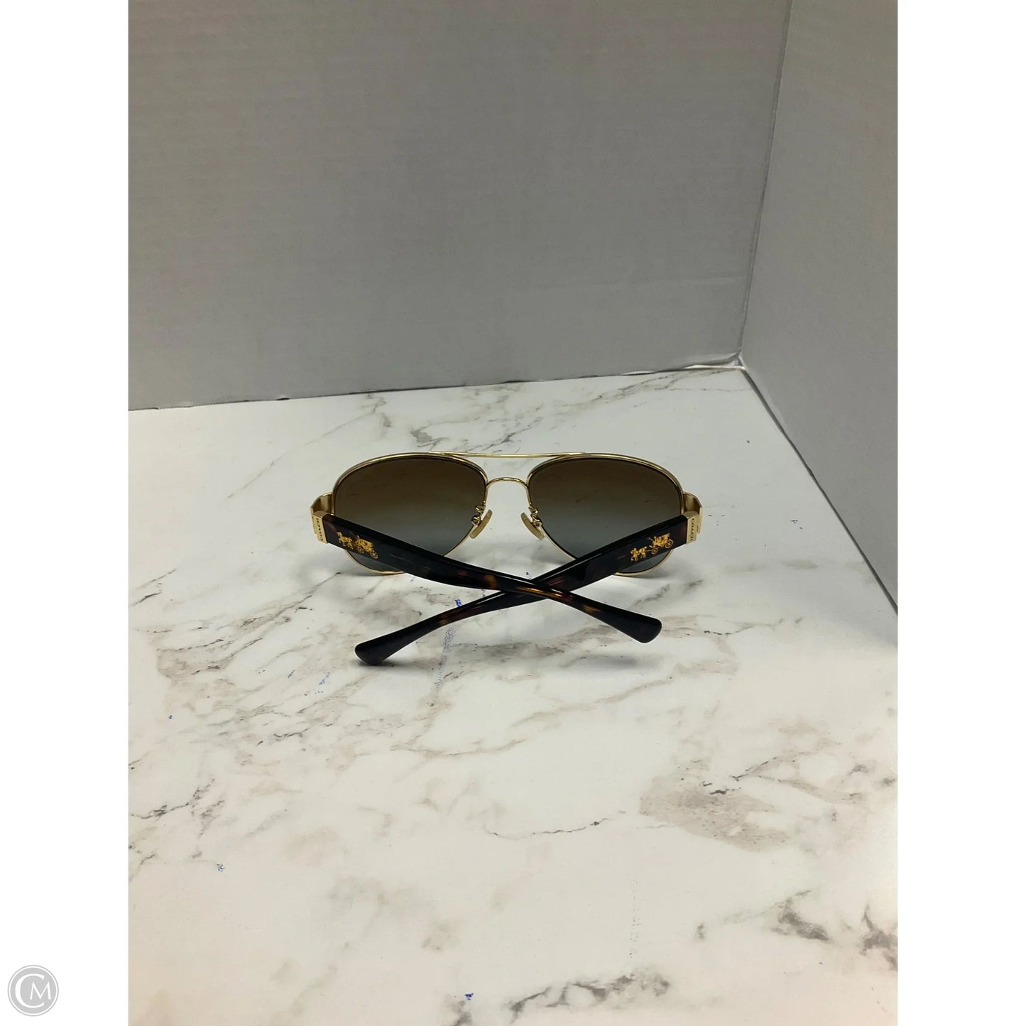 Sunglasses Designer By Coach, Size: Medium