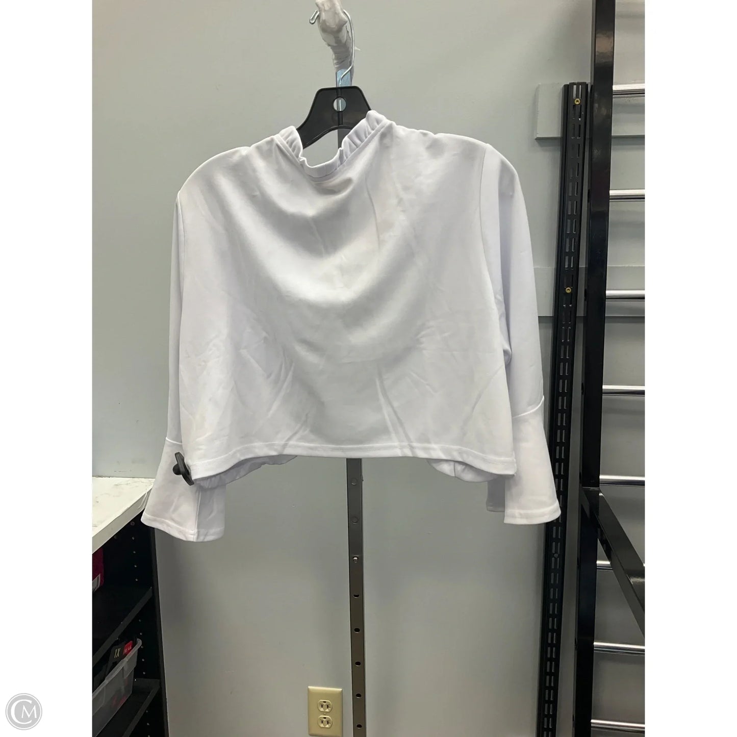 Top 3/4 Sleeve By Cme In White, Size: Xl