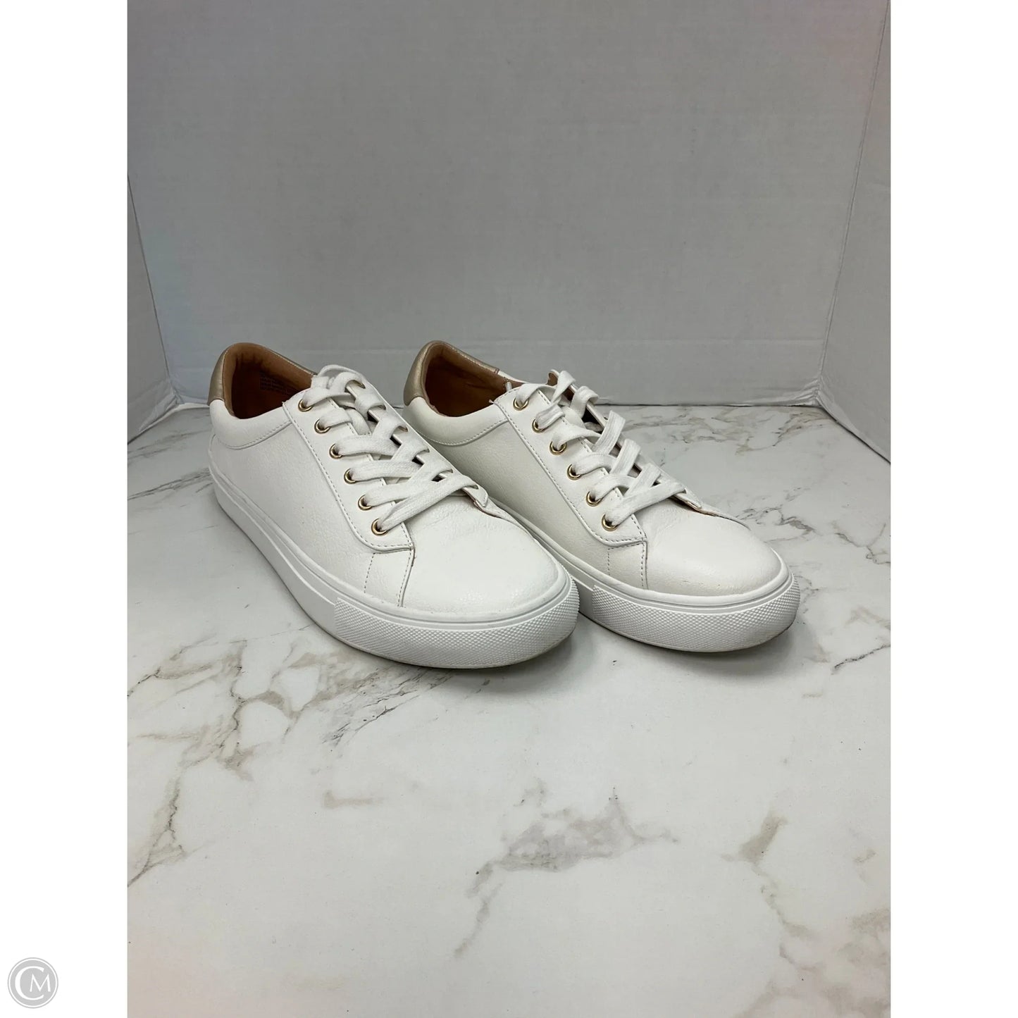 Shoes Sneakers By Loft In White, Size: 8.5