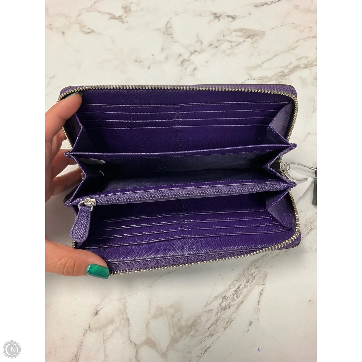 Wallet Designer By Coach, Size: Large
