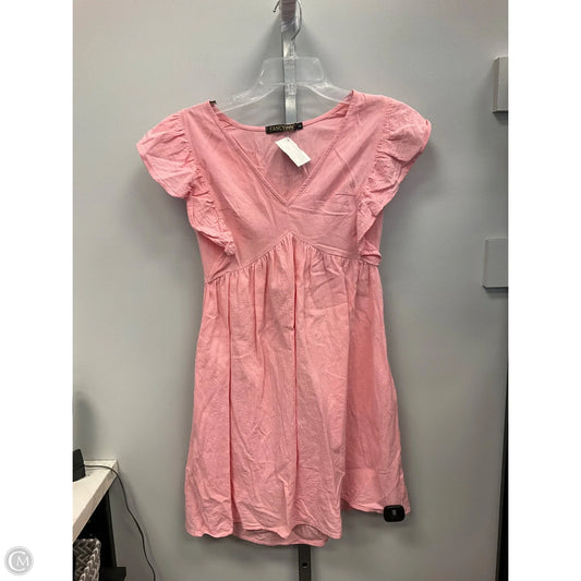 Dress Casual Short By Cmc In Pink, Size: S