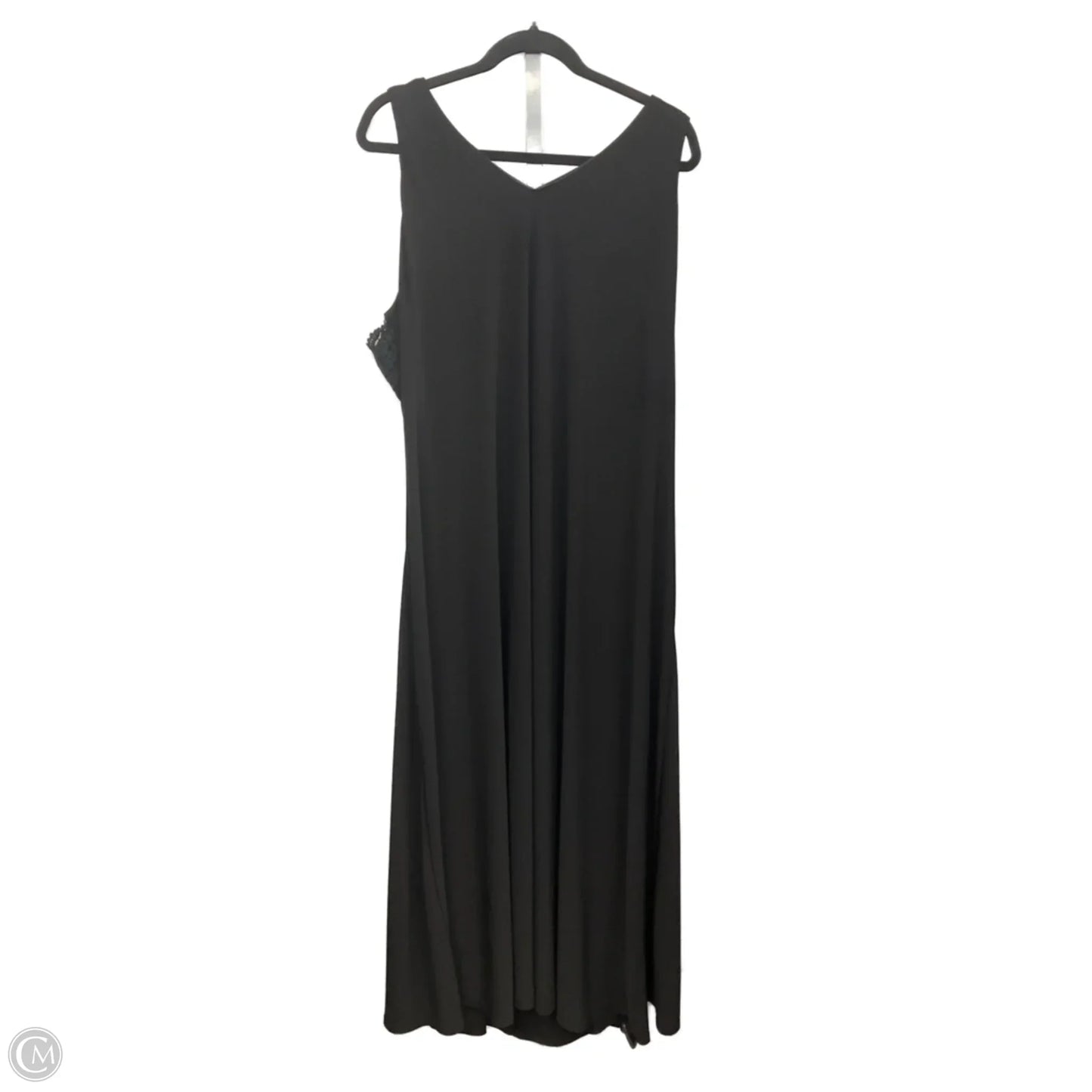Dress Casual Maxi By Lane Bryant In Black, Size: 22