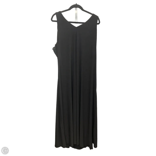 Dress Casual Maxi By Lane Bryant In Black, Size: 22