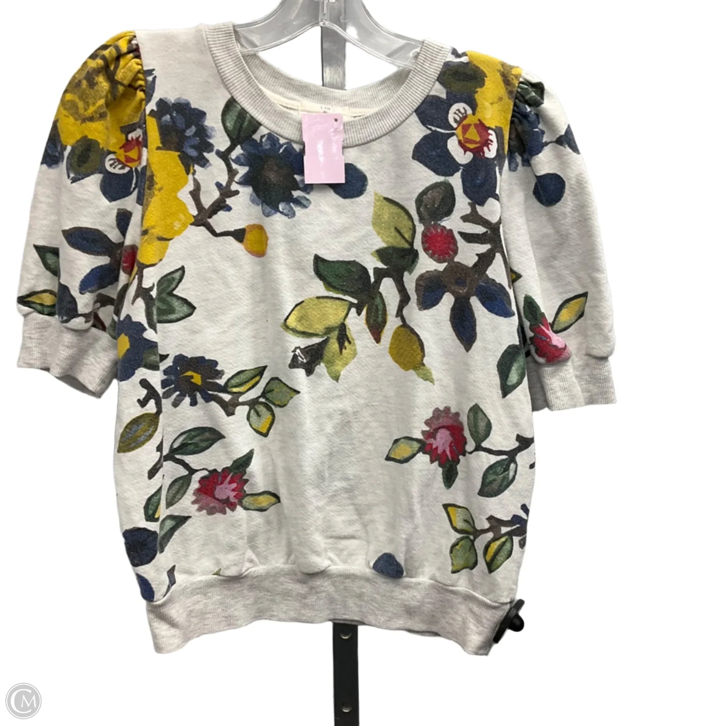 Top Short Sleeve By T.la In Floral Print, Size: S