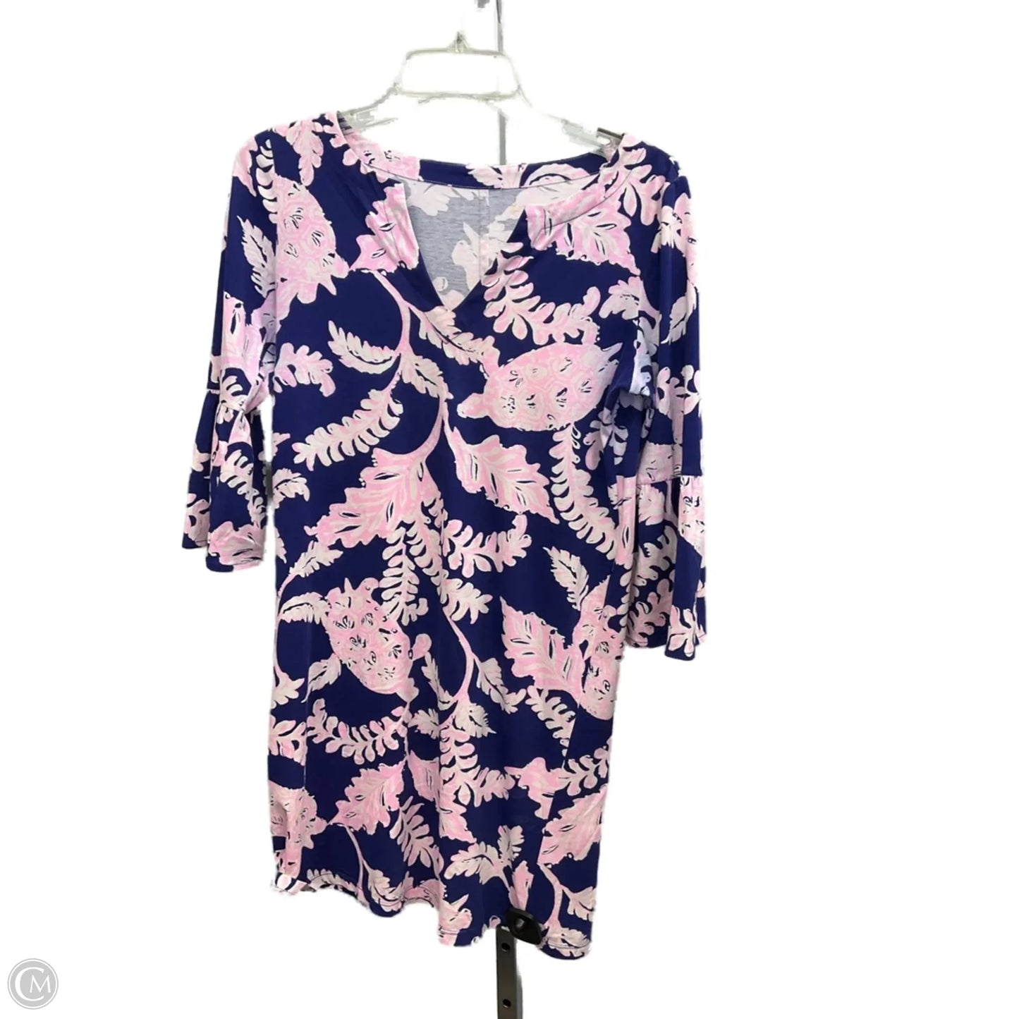 Dress Designer By Lilly Pulitzer In Blue & Pink, Size: Xs