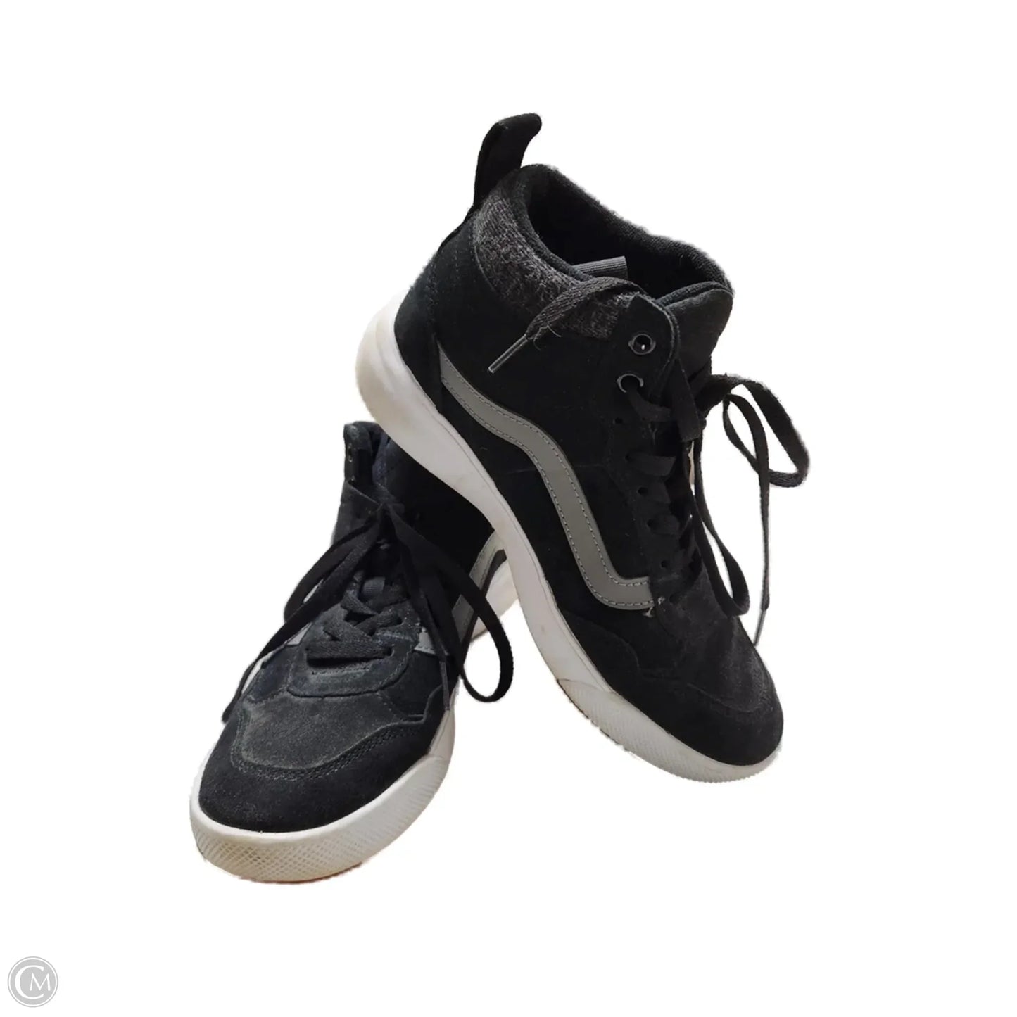 Shoes Sneakers By Vans In Black, Size: 8.5