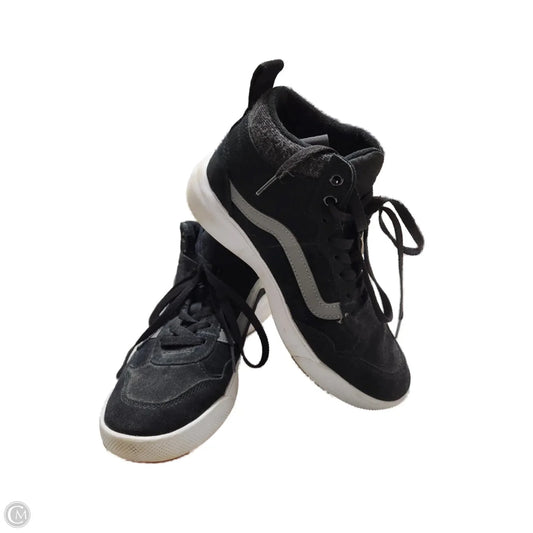 Shoes Sneakers By Vans In Black, Size: 8.5