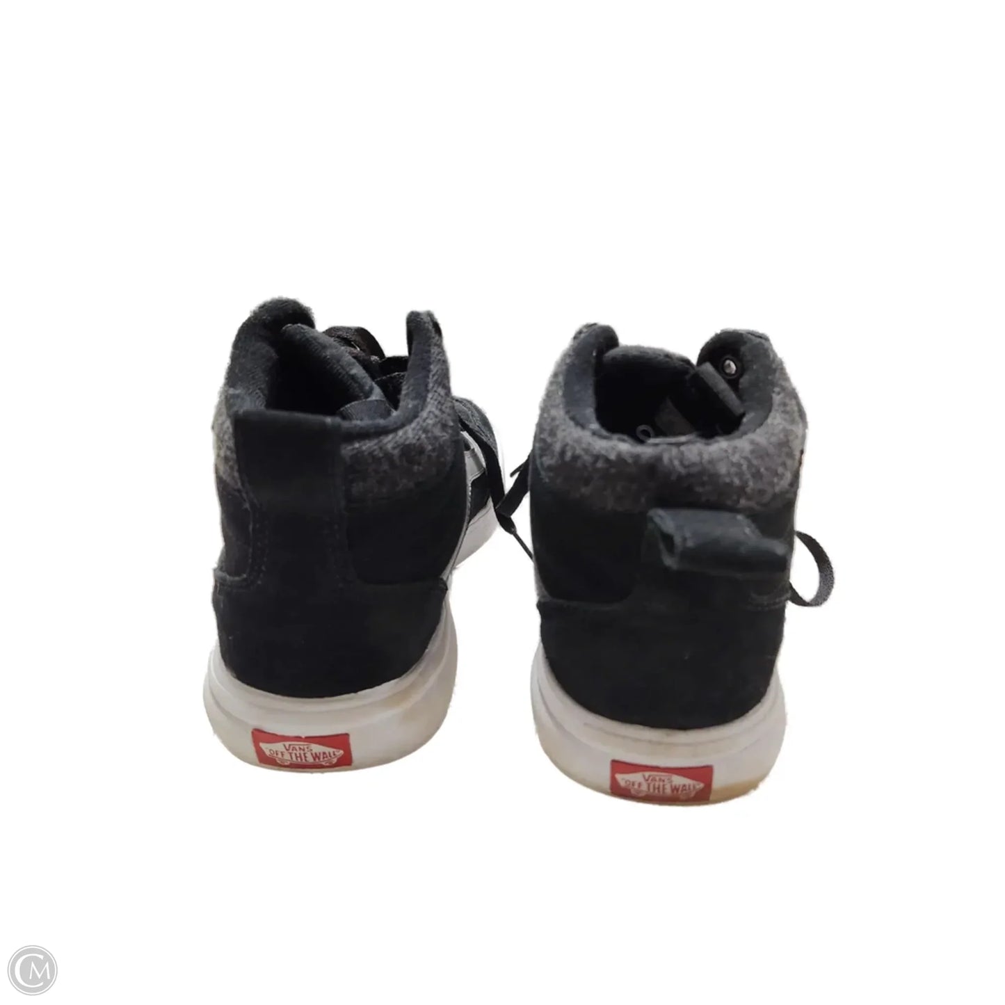 Shoes Sneakers By Vans In Black, Size: 8.5