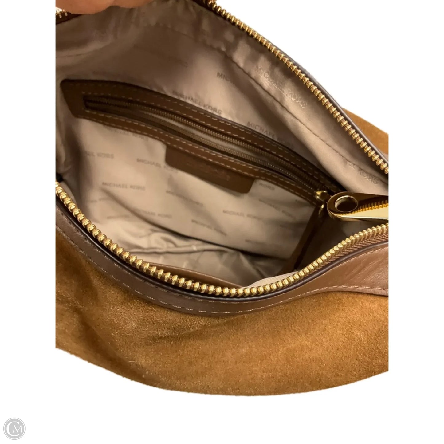 Crossbody Designer By Michael Kors, Size: Medium