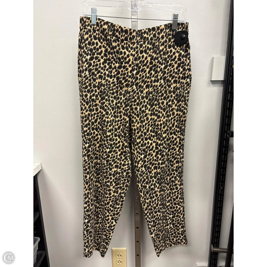 Pants Other By J. Crew In Animal Print, Size: 10