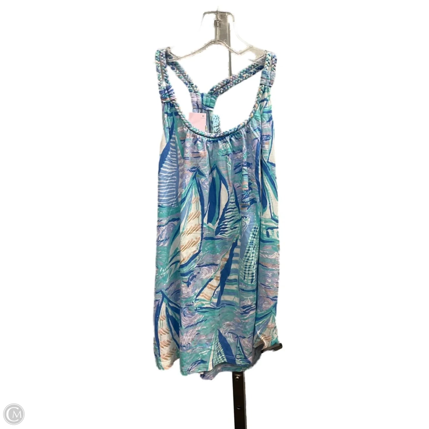 Top Sleeveless Designer By Lilly Pulitzer In Blue, Size: S