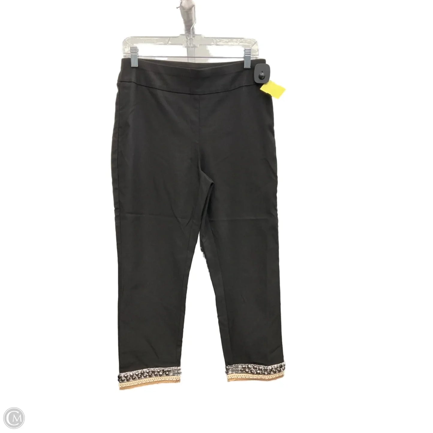 Pants Cropped By Chicos In Black, Size: 6