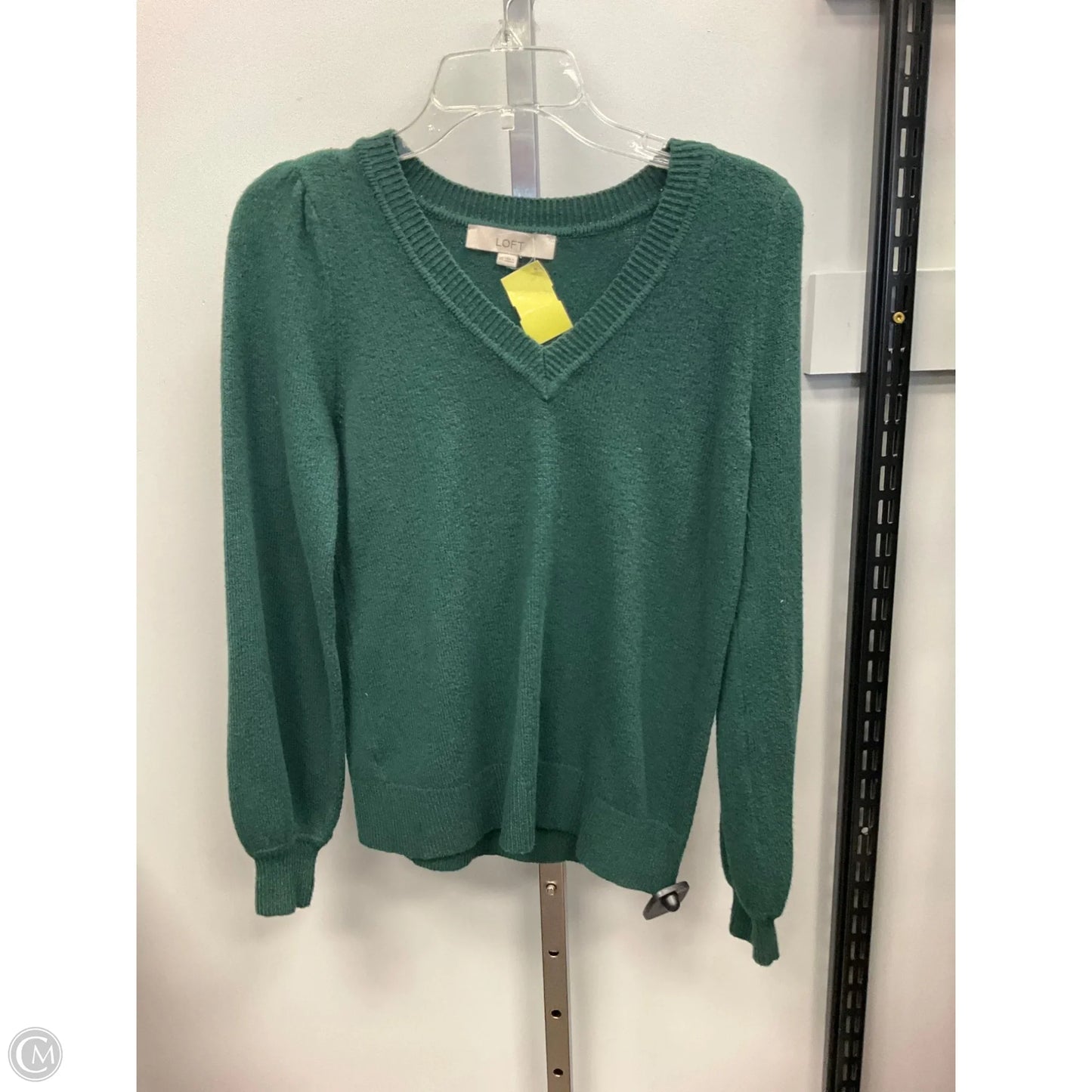 Sweater By Loft In Green, Size: Xs