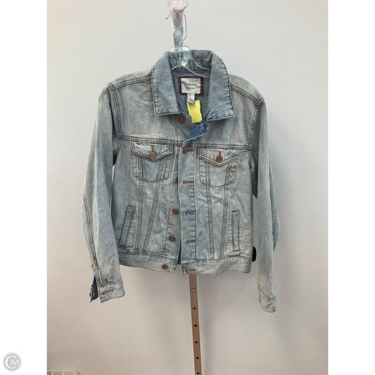 Jacket Denim By Forever 21 In Blue Denim, Size: M