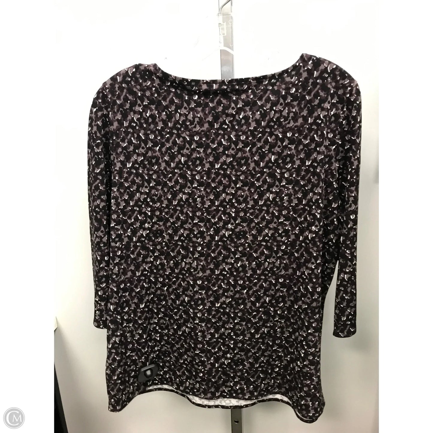 Top Long Sleeve By Hugo Boss In Multi-colored, Size: L