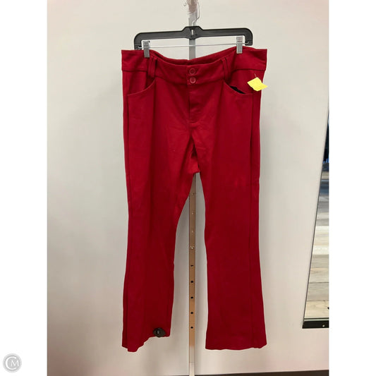 Pants Dress By Torrid In Red, Size: 16
