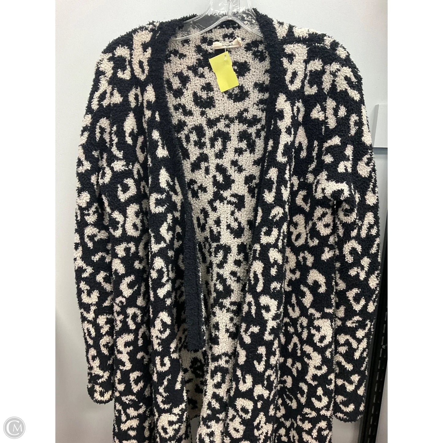Sweater Cardigan Designer By Ugg In Black & White, Size: S