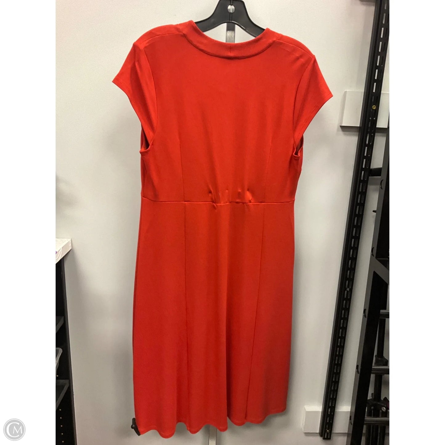 Dress Casual Midi By J. Jill In Orange, Size: S
