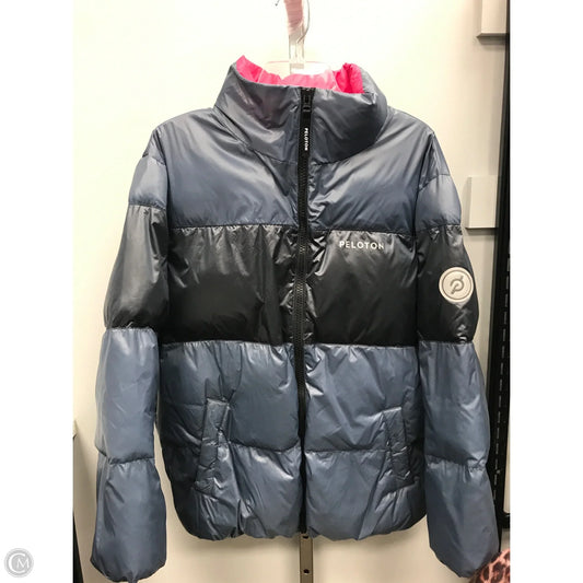 Jacket Puffer & Quilted By Peloton In Grey, Size: L