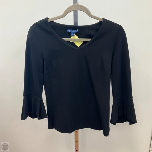 Top Long Sleeve By Talbots In Black, Size: Xs