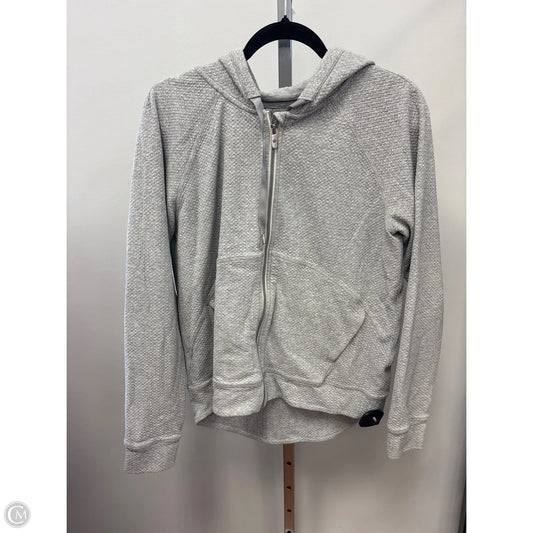 Athletic Jacket By Lululemon In Grey, Size: Xl