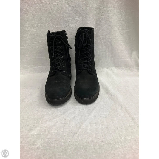 Boots Ankle Heels By Cmc In Black, Size: 8