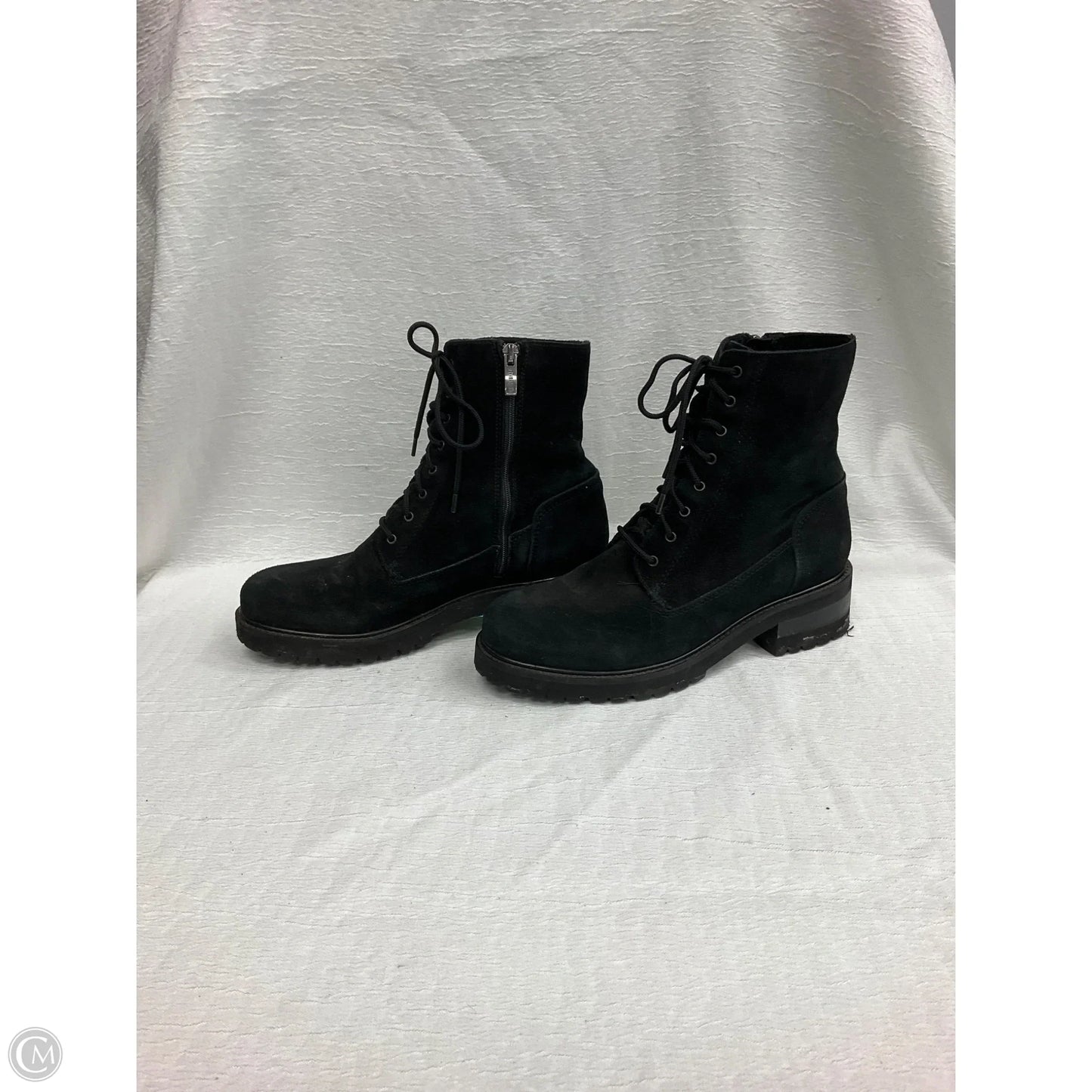 Boots Ankle Heels By Cmc In Black, Size: 8