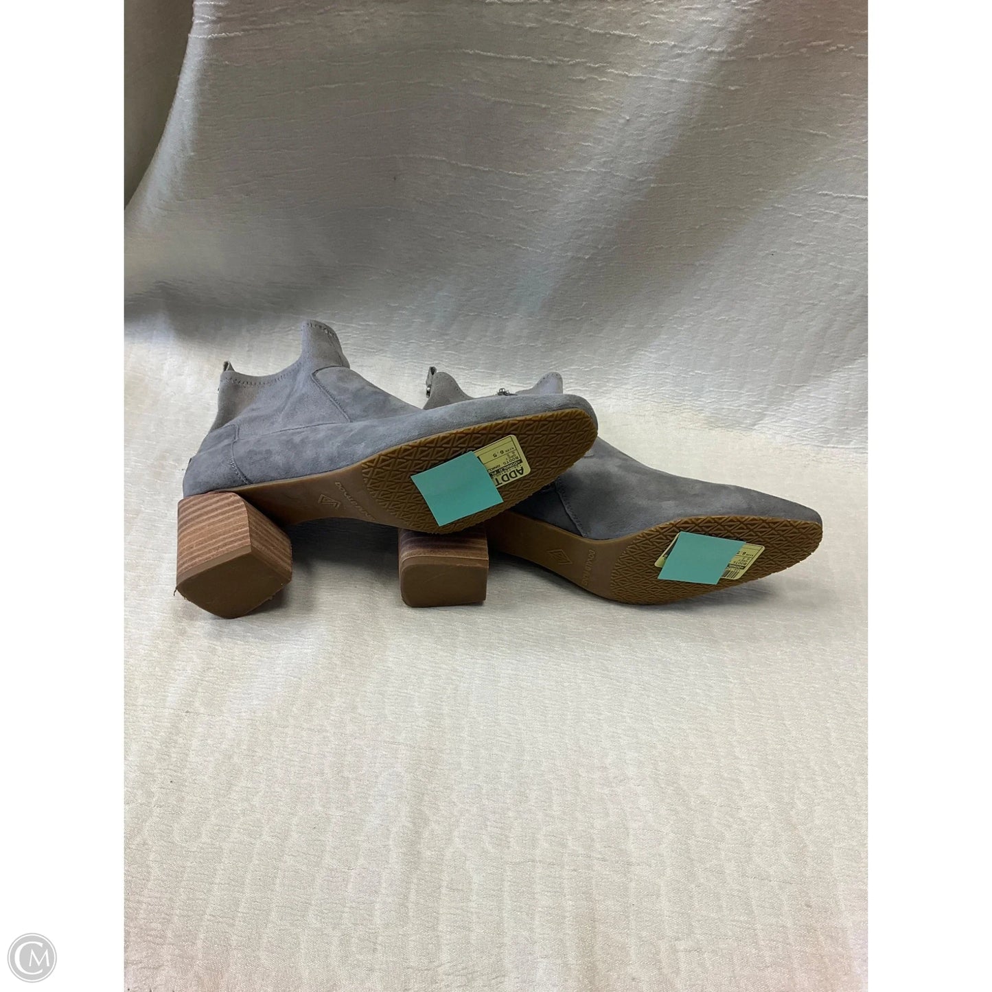 Boots Ankle Heels By Donald Pliner In Grey, Size: 6.5