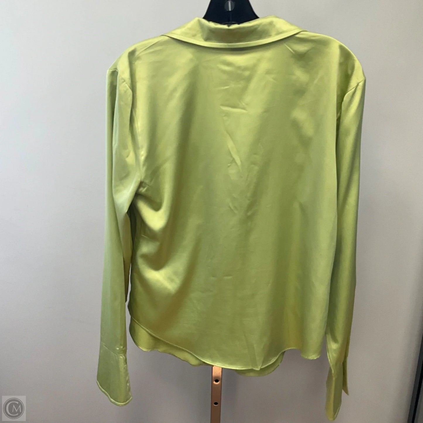 Top Long Sleeve By Wild Fable In Green, Size: L