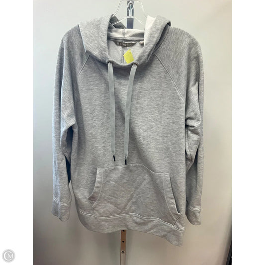 Sweatshirt Hoodie By Athleta In Grey, Size: L