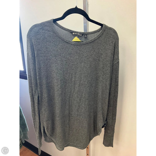 Top Long Sleeve By Athleta In Green, Size: M