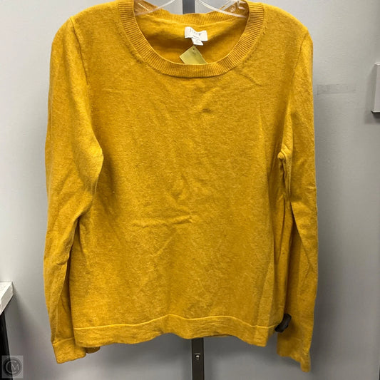 Sweater By J. Crew In Yellow, Size: M