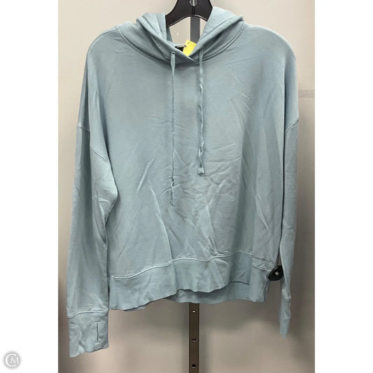 Athletic Top Long Sleeve Hoodie By Eddie Bauer In Blue, Size: S